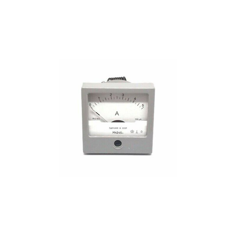 0-5A DC ANALOG PANEL METER AMMETER M4245 60X60mm