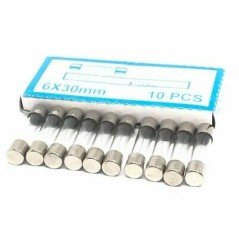 10A Quick Blow Fast Acting Glass Fuse 6x30mm QTY:10