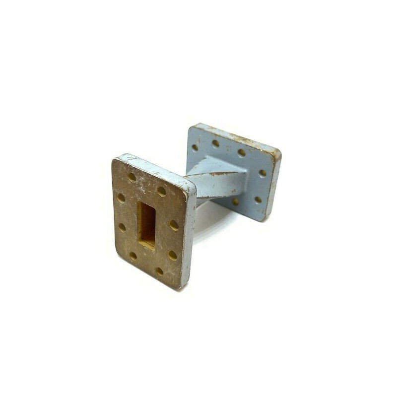 Waveguide Section Fixed Twist WR-90 WR90 CPRF - CPRF Length:70mm