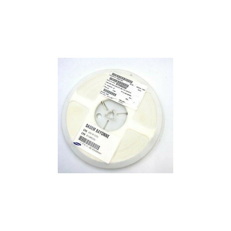 0.01UF 10NF 50V 10% SMD/SMT CERAMIC CAPACITOR SAMSUNG QTY:100