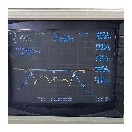 TBP975-97.5-6EF1 TELONIC 915-1000Mhz 975MHZ Band Pass Filter