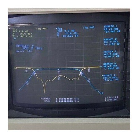 TBP285-28.5-6EF1 TELONIC 270-290Mhz 285MHZ Band Pass Filter