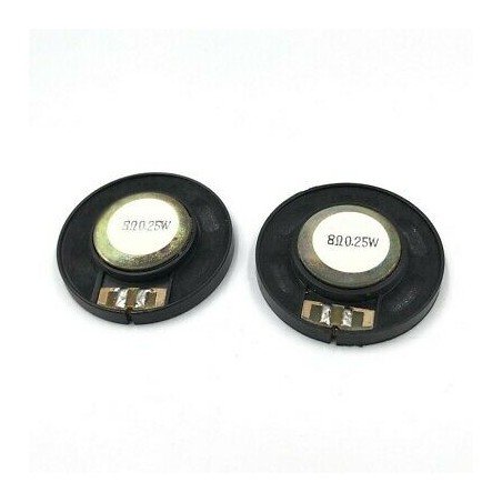 8ohm 0.25W Mini Magnet Speaker Loudspeaker 50mm QTY:2