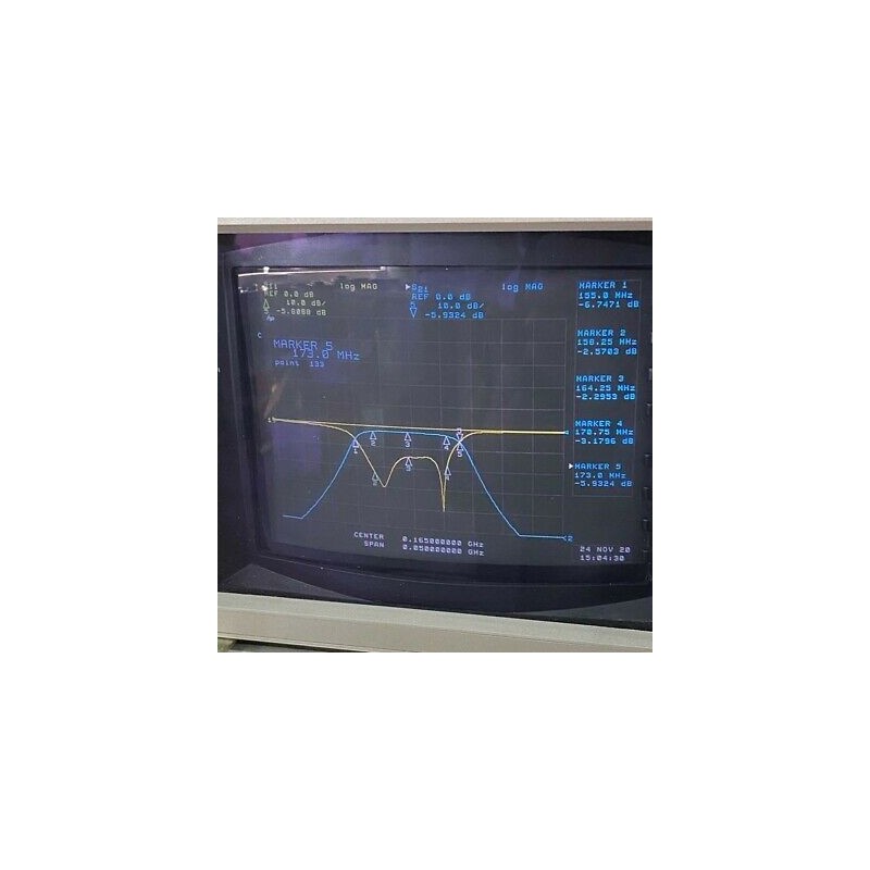 TBP165-16.5-6EF1 TELONIC N Type 165Mhz 160-170Mhz Band Pass Filter
