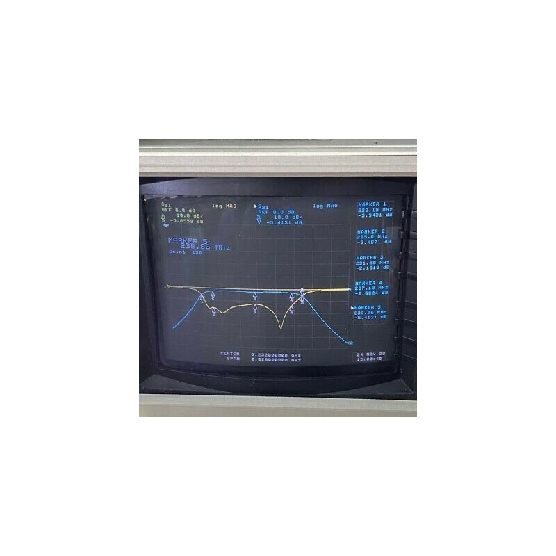 TBC232-14-EF1 TELONIC N Type 232Mhz 225-238Mhz Band Pass Filter