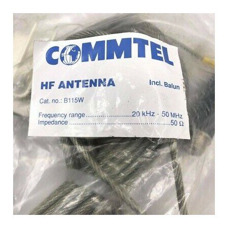 20KHZ-50MHZ 50Ohm B115W HF Antenna Commtel
