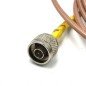 BNC Male To N Male Coaxial Cable RG400 L:3m