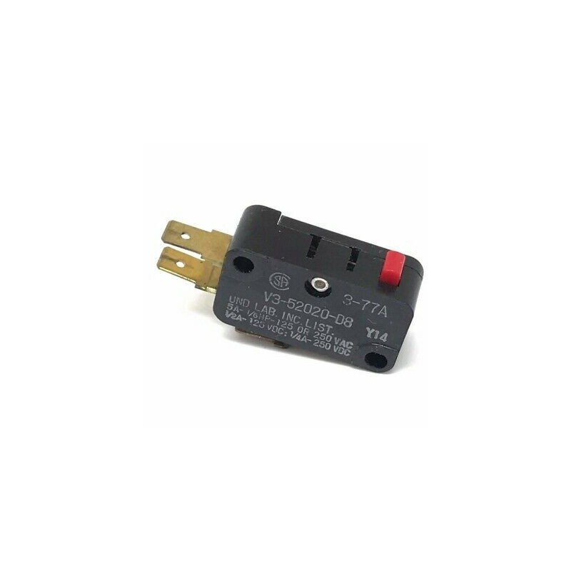 V3-52020-D8 Miniature Basic Switch 5A/250-125VAC 1/6HP
