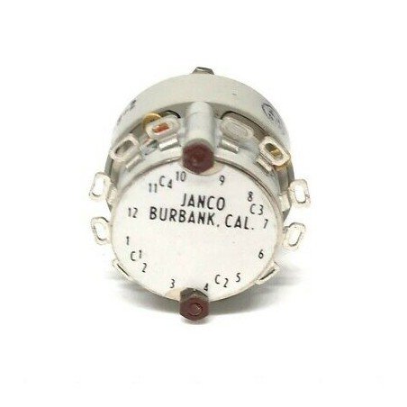 97-2118-2 Rotary Switch Janco Burbank
