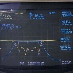 TBP195-19.5-6EF1 TELONIC N Type 195Mhz 185-203Mhz Band Pass Filter