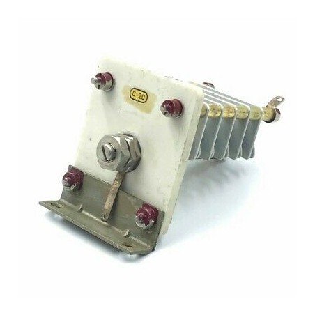 7-20pF 20% 2 Section Air Variable Capacitor