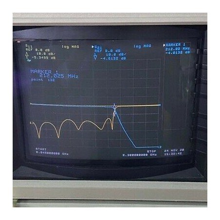 TLP209-6FE1 TELONIC N Type 209Mhz Low Pass Filter