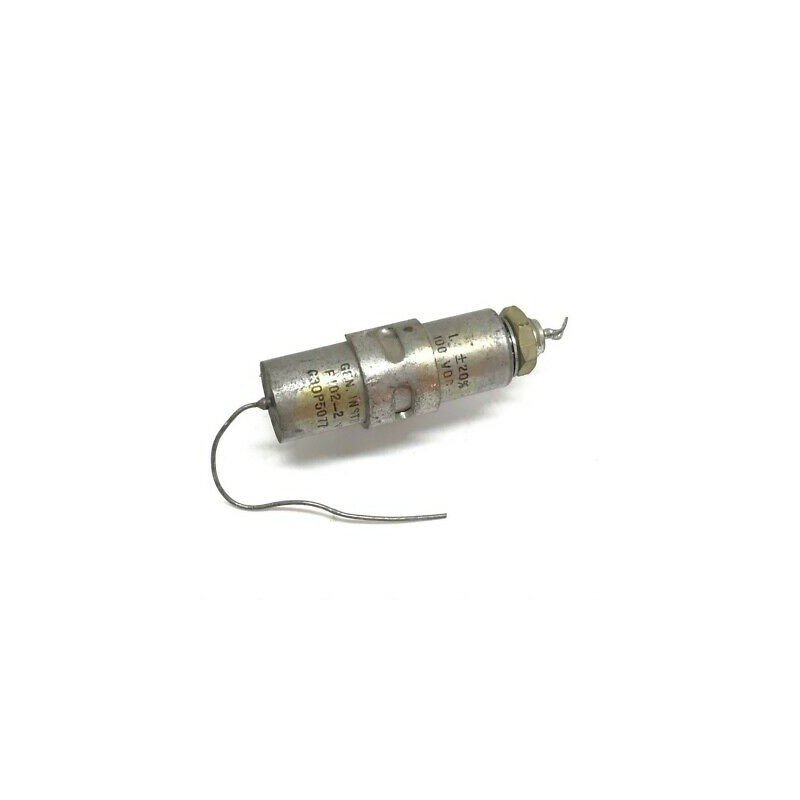 1UF 100V 100VDC 20% Feed Through Capacitor F402-2 C30P5077 General Instruments