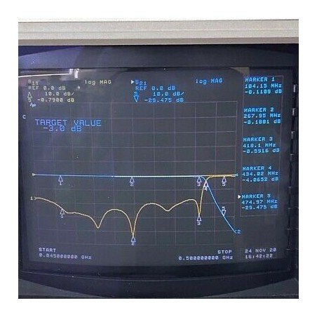 TLP422-6FE1 TELONIC N Type 422Mhz Low Pass Filter