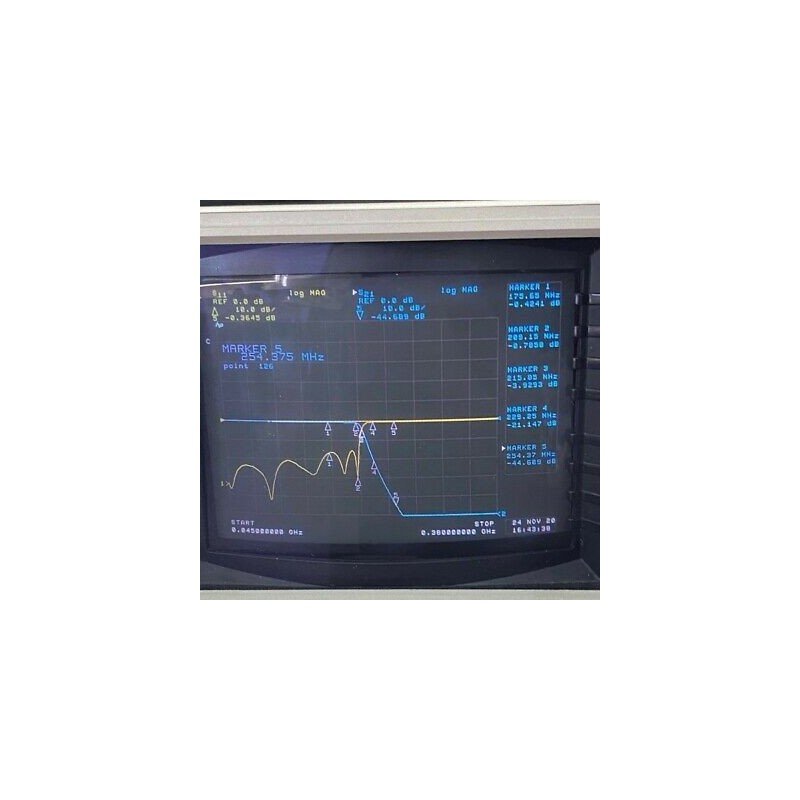TLP209-6FE1 TELONIC N Type 209Mhz Low Pass Filter