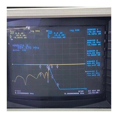 TLP209-6FE1 TELONIC N Type 209Mhz Low Pass Filter