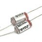 910pF 160V 5% Axial Polystyrene Capacitor Mial QTY:2