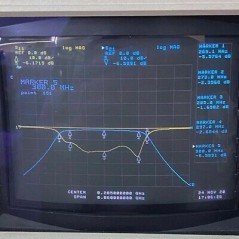 TBP285-28.5-6EF1 TELONIC N Type 285Mhz 273-297Mhz Band Pass Filter
