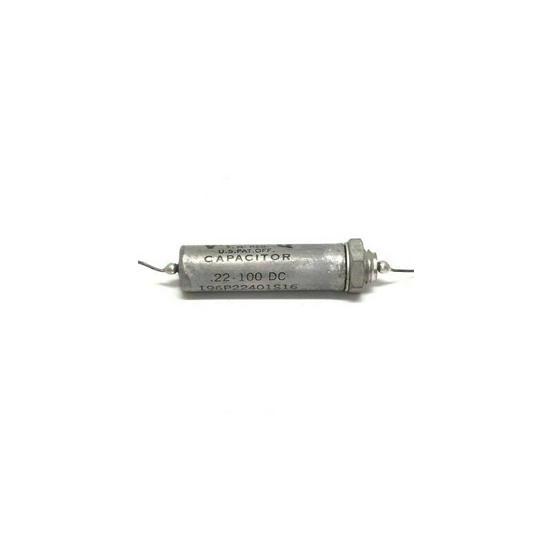 0.22UF 220nF 100VDC Dielectric Feed Through Capacitor 196P22401S16 Sprague