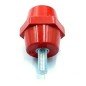 Busbar Insulator Red Haxagonal M10 Male-Female 50385010 SOCOMEC