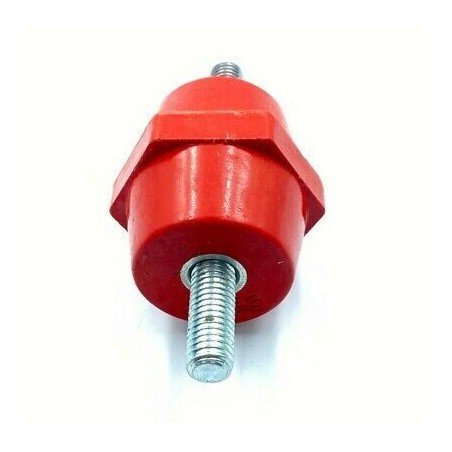 Busbar Insulator Red Haxagonal M10 Male-Female 50395010 SOCOMEC