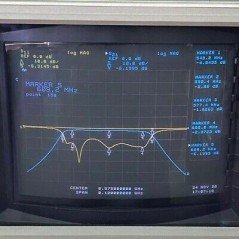 TBP405-40.5-6EF1 TELONIC N Type 405Mhz 382-425Mhz Band Pass Filter