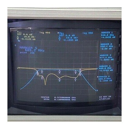TBP405-40.5-6EF1 TELONIC N Type 405Mhz 382-425Mhz Band Pass Filter