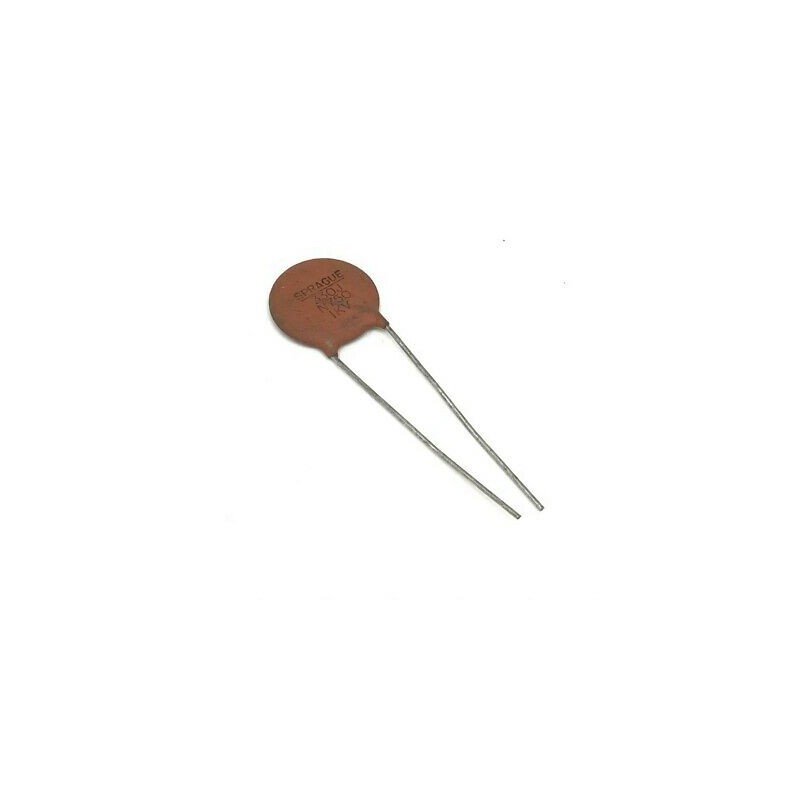 330pF 1000V 1KV Radial Ceramic Disc Capacitor N750 Sprague