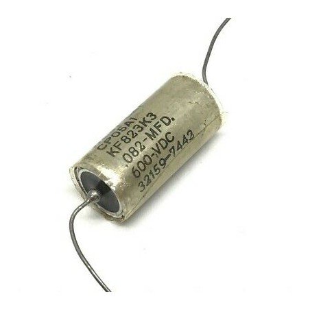 0.082UF 82nF 600VDC Axial Capacitor CP05A1KF823K3 West Cap