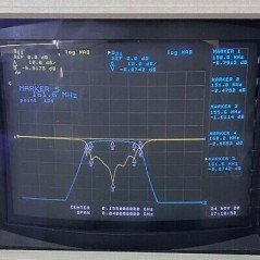 8BE155/10-AB TELONIC N Type 155Mhz 150-160Mhz Band Pass Filter