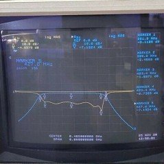 TBP405-40.5-6EF1 TELONIC N Type 405Mhz 385-425Mhz Band Pass Filter