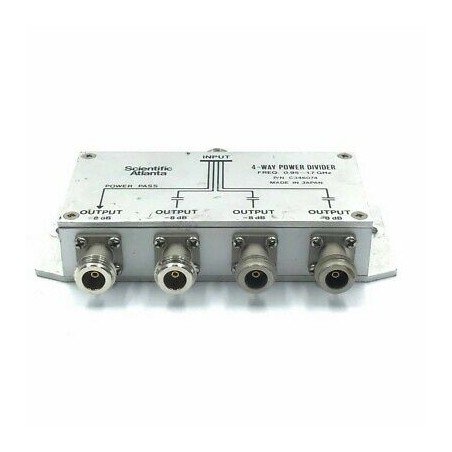 0.95-1.7GHZ 4 Way Power Divider C346074 Scientific Atlanta