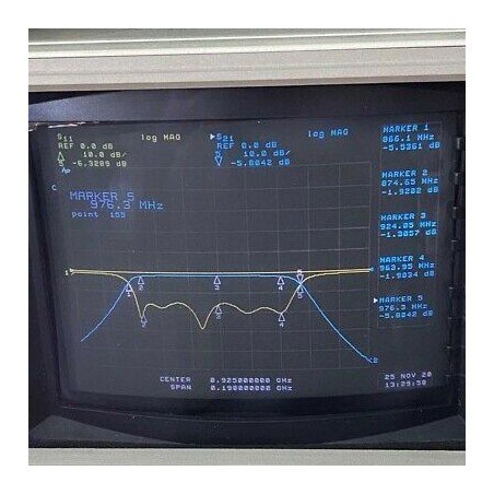 TB925-92.5-6EF1 TELONIC N Type 925Mhz 870-965Mhz Band Pass Filter