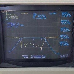 TBP825-82.5-6EF1 TELONIC N Type 825Mhz 783-855Mhz Band Pass Filter