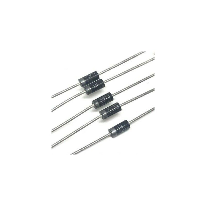 1N5818 Schottky Rectifier Diode 30V 1A DO-41 QTY:5