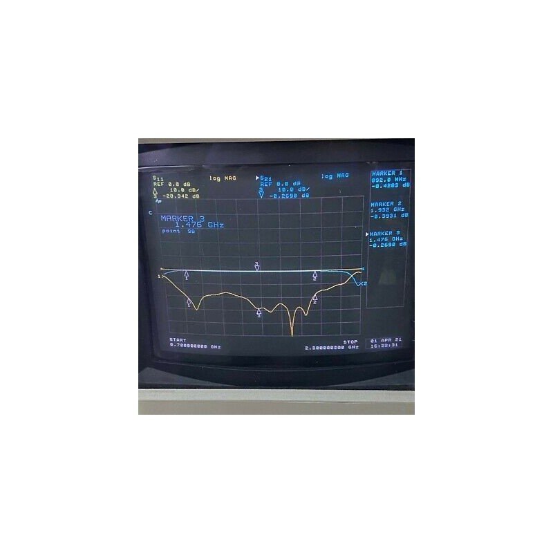 900-2000MHZ 75W SMA COAXIAL ISOLATOR RADITEK RADI-900-2000M-S3-2W