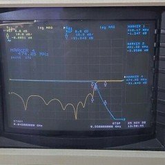 TLP422-6FE1 TELONIC N Type 422Mhz Low Pass Filter