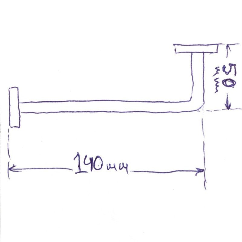 Waveguide Fixed Section WR42 WR-42 90DEGREE
