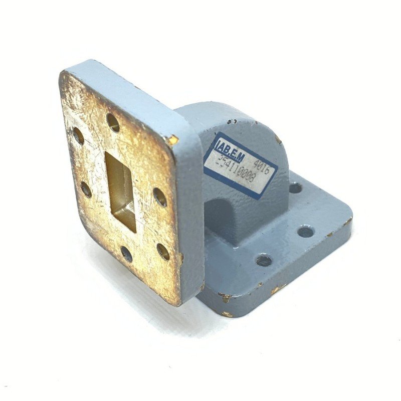 Waveguide H-Bend WR75 WR-75 UDR-UDR 90 Degree Angle LABEM 254110008