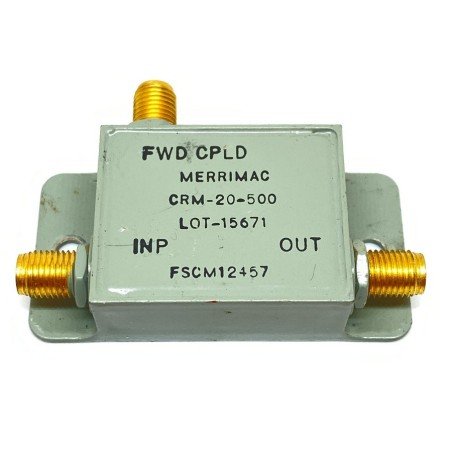 Directional Coupler 10-1000Mhz CPL 20db SMA MERRIMAC CRM-20-500