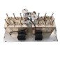 DTV UHF 2 Channel Power Combiner Electrosys CH1 500W CH2 5000W