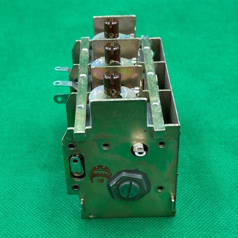 3X 20-70pF + 3X 20-40pF Air Variable Capacitor 3 Gang +20%