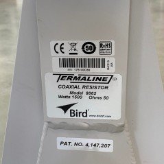 8862 BIRD Coaxial Dummy Load Termination 1500W 1-5/8EIA SN 175100038