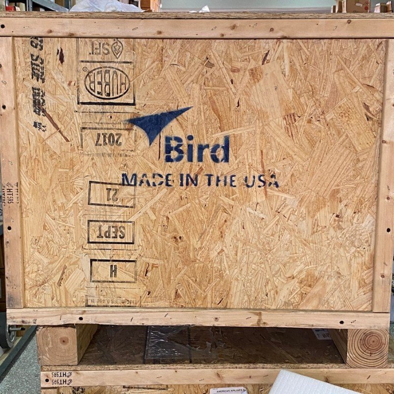 8891-320 8891 BIRD Dummy Load 5000W 3-1/8EIA DC-2.4Ghz w Overload thermoswitch 8890-008