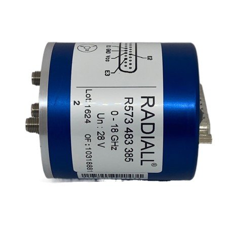 R573483385 Radiall Coaxial Switch 28V SMA (F) SP3 18Ghz
