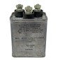 3X 0.6UF 90VAC Paper in Oil Synchro Capacitor PIO Bolt Mount GUDEMAN