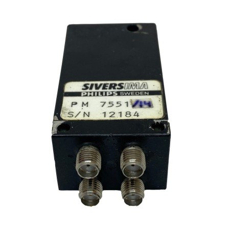 SMA DC-18Ghz 28VDC LATCHING COAXIAL TRANSFER SWITCH PM7551