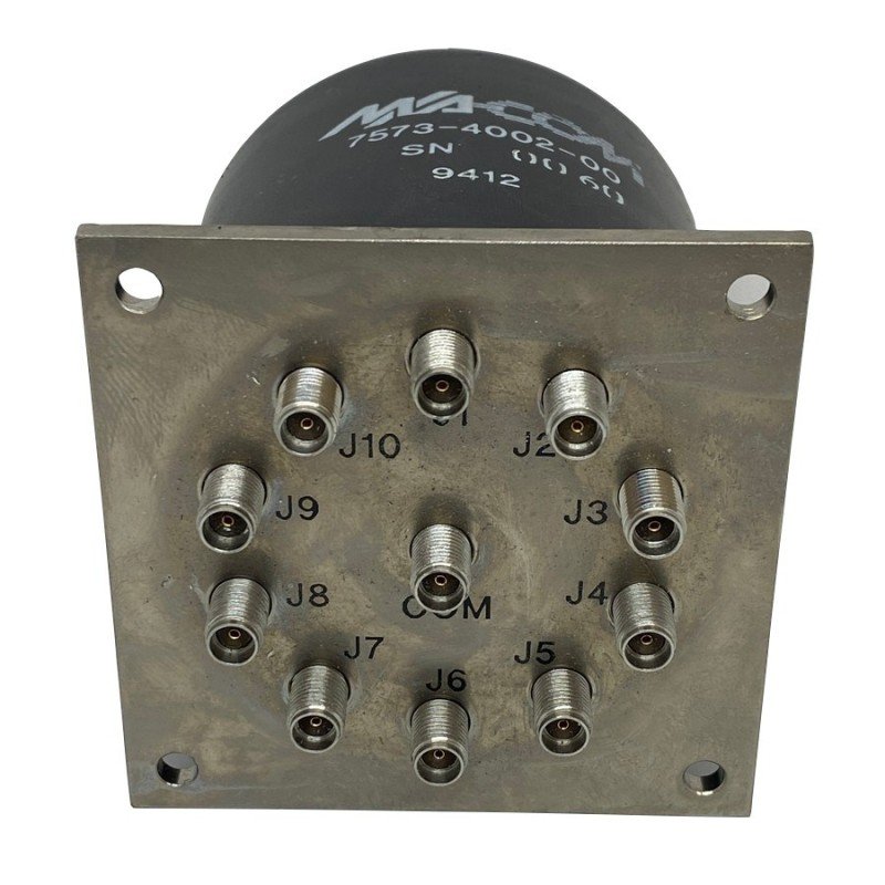 7573-4002-00 Macom Coaxial Switch SP10T DC-18GHZ 5V 10 Way SMA(f)