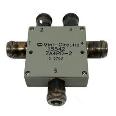 ZA4PD-2 Mini Circuits 1000-2000Mhz N(f) 10W 4 Way Power Splitter Combiner