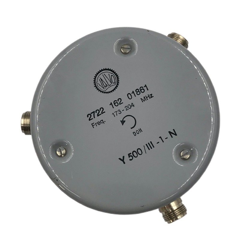 173-204Mhz 500W 0.35db loss 3 Port RF Circulator VALVO 272216201861
